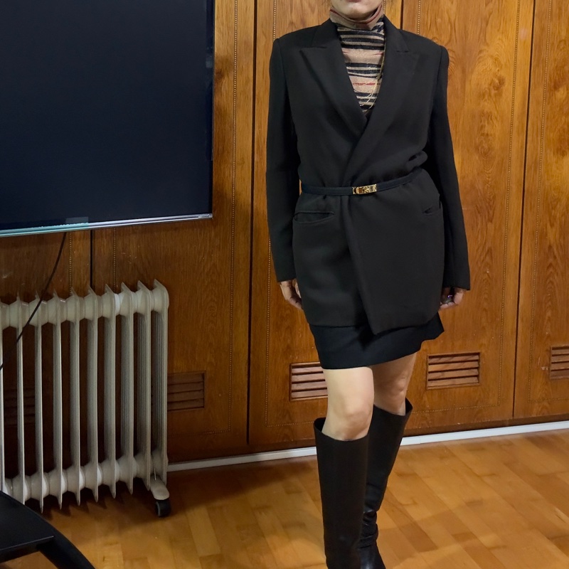 max Mara洋裝式外套-1