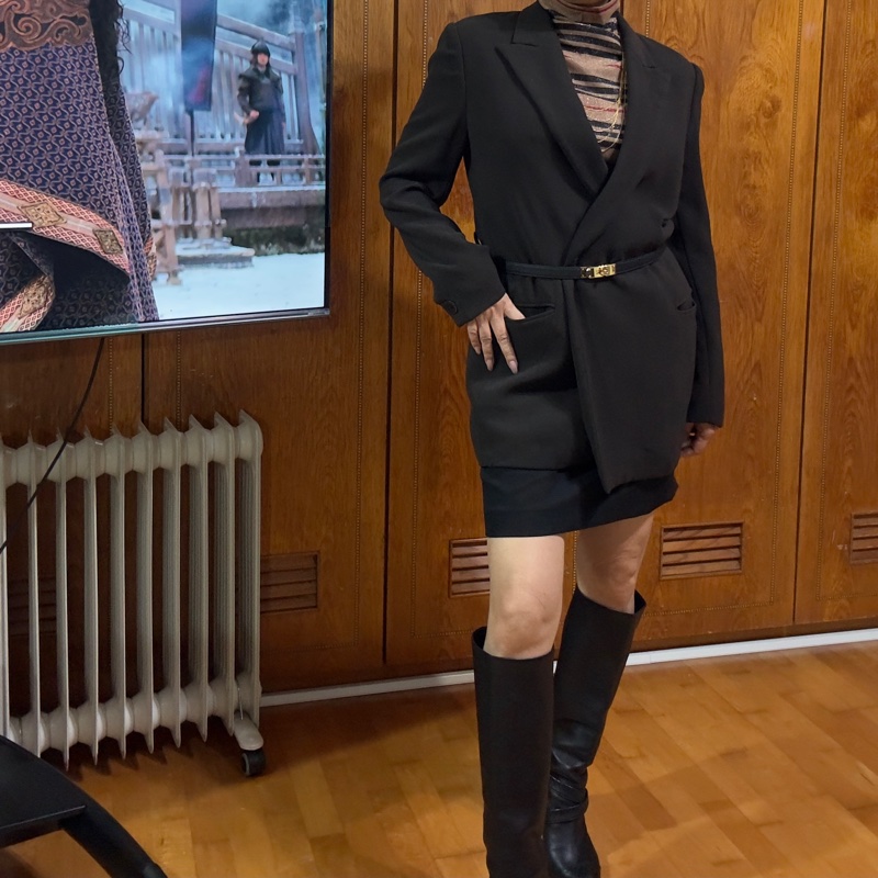 max Mara洋裝式外套-2