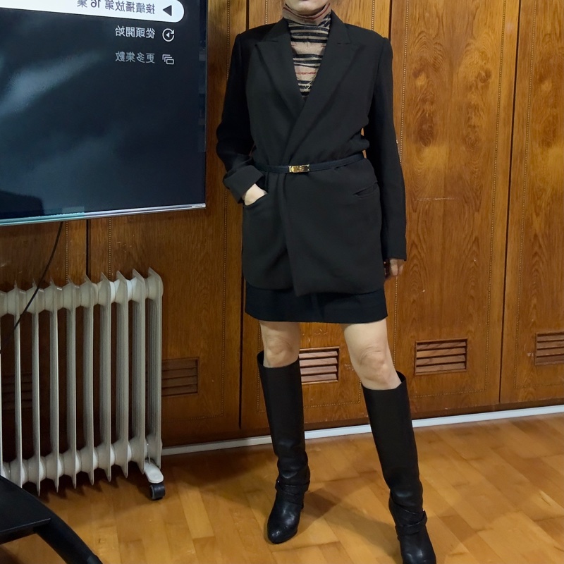 max Mara洋裝式外套-3