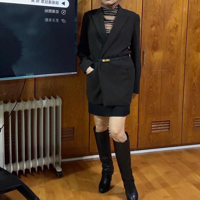 max Mara洋裝式外套-4