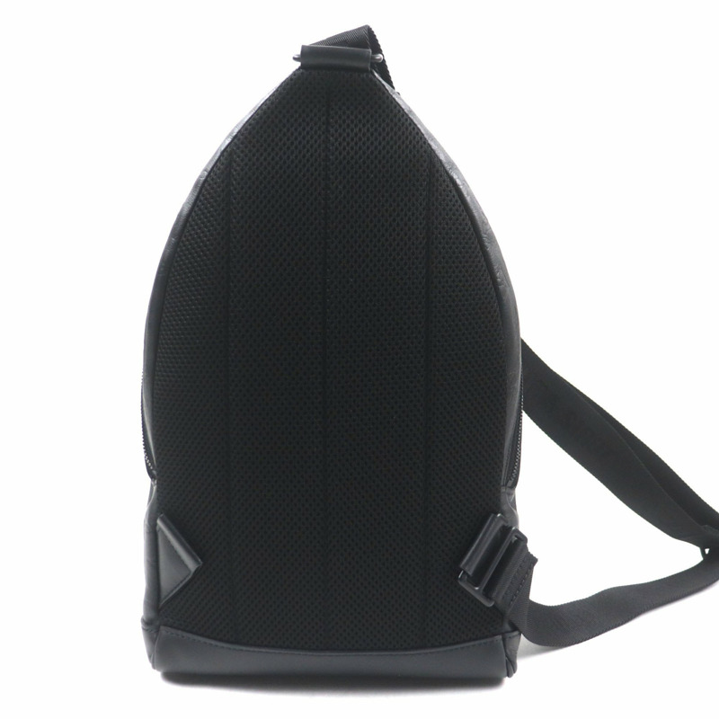 路易威登 M46107 Monogram Shadow Racer 斜背包，黑色皮革，附防塵袋，西班牙製造，男士-3