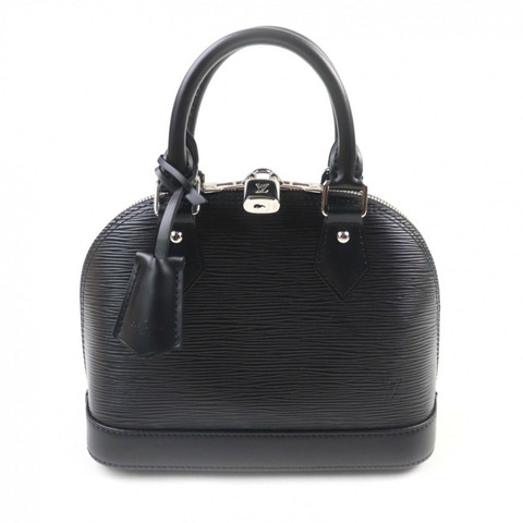 路易威登 Alma BB (M24645) Epi 黑色皮革兩用手提包/單肩包，法國製造，帶包裝盒和防塵袋，女士款