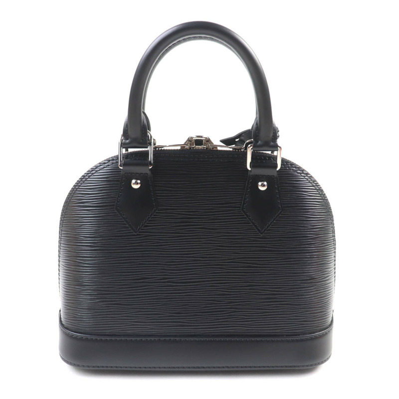 路易威登 Alma BB (M24645) Epi 黑色皮革兩用手提包/單肩包,法國製造,帶包裝盒和防塵袋,女士款-2