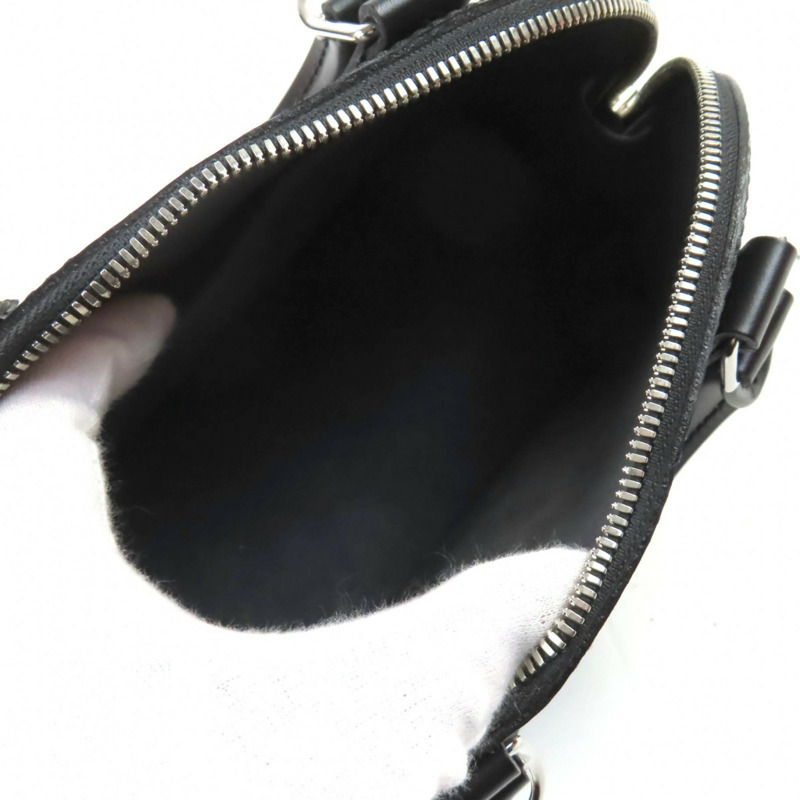路易威登 Alma BB (M24645) Epi 黑色皮革兩用手提包/單肩包,法國製造,帶包裝盒和防塵袋,女士款-4