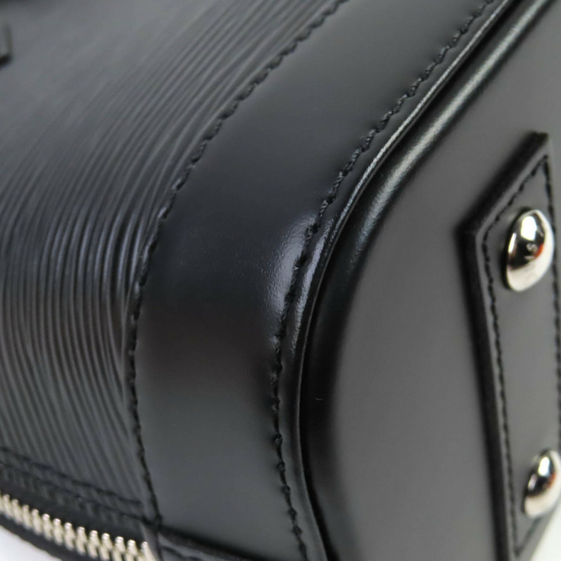 路易威登 Alma BB (M24645) Epi 黑色皮革兩用手提包/單肩包,法國製造,帶包裝盒和防塵袋,女士款-6