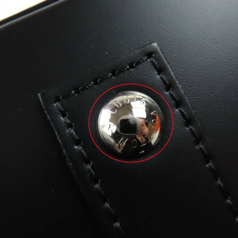 路易威登 Alma BB (M24645) Epi 黑色皮革兩用手提包/單肩包,法國製造,帶包裝盒和防塵袋,女士款-15