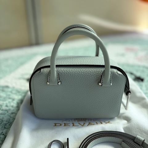 Delvaux combos nano 雲朵藍