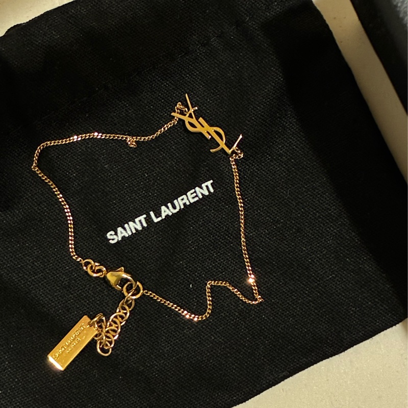 YSL Logo手鏈 S號-1