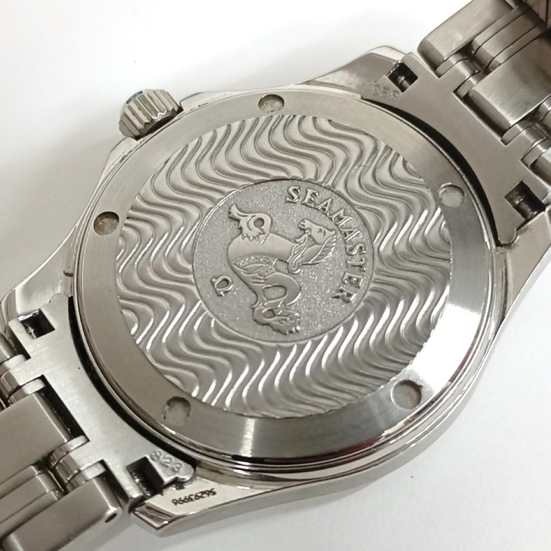 歐米茄海馬系列120公尺潛水錶 2511.31 銀色錶盤日期顯示不鏽鋼男士石英錶 JA-25161-1