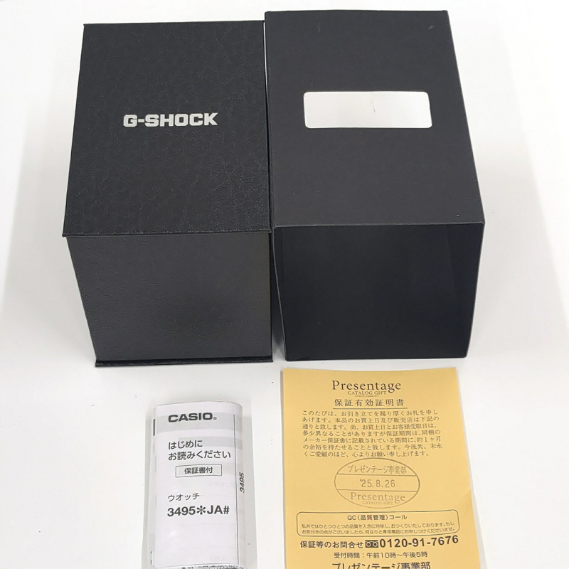 卡西歐 G-SHOCK 電波太陽能手錶 3495 GW-M5610U-1JF(全新未使用)JA-24503-3