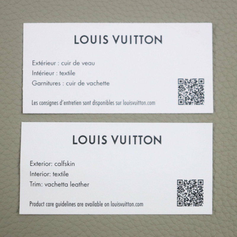 路易威登 M22506 Fastline LV Aerogram 小牛皮鼠尾草綠手提包,飾有品牌標誌,法國製造,男士款-11