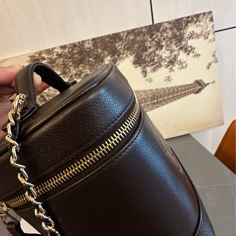 (MYMluxurybag) Chanel 有咭有貼 化妝袋 古董袋 荔枝皮袋 斜挎袋-18