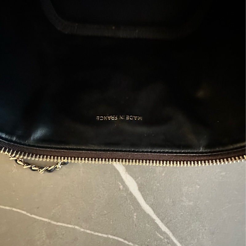 (MYMluxurybag) Chanel 有咭有貼 化妝袋 古董袋 荔枝皮袋 斜挎袋-37
