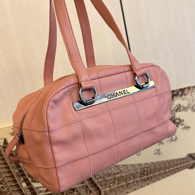 (MYMluxurybag) Chanel 29.5cm 荔枝皮袋 托特袋 肩背包 手提袋-1