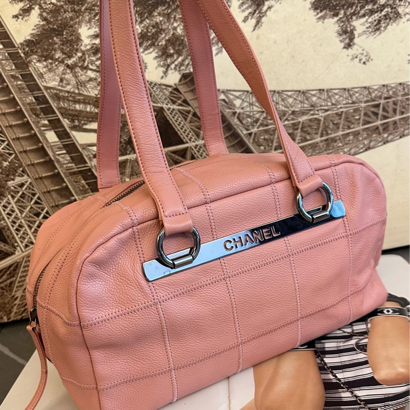 (MYMluxurybag) Chanel 29.5cm 荔枝皮袋 托特袋 肩背包 手提袋-4