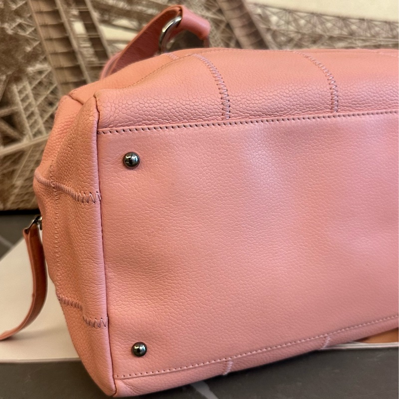 (MYMluxurybag) Chanel 29.5cm 荔枝皮袋 托特袋 肩背包 手提袋-11