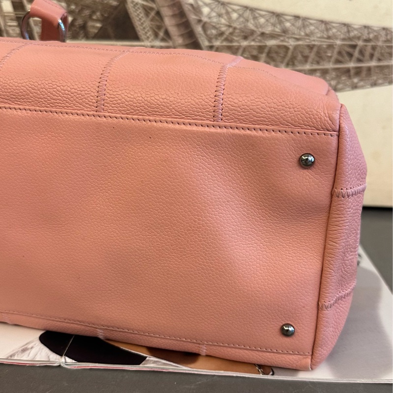 (MYMluxurybag) Chanel 29.5cm 荔枝皮袋 托特袋 肩背包 手提袋-12