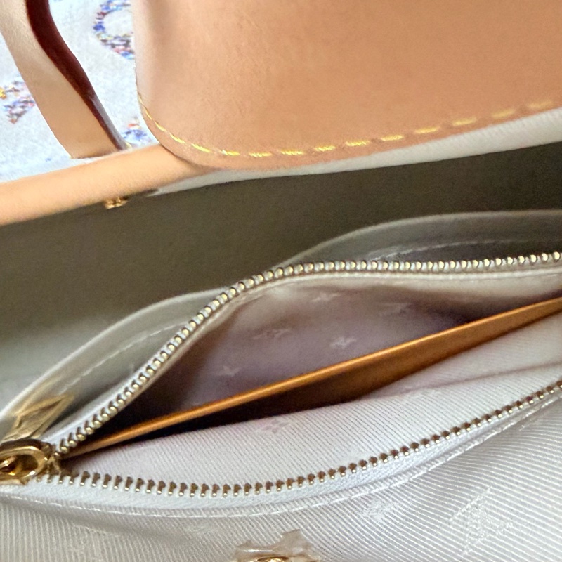 LV Carryall Pm 漂亮緹花肩背托特包 29*13*23-8