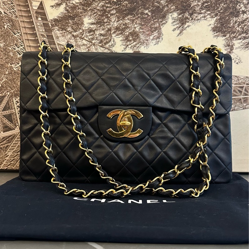 (MYMluxurybag) Chanel 黑金 max 33 背嫂袋 Beckham bag 全皮袋-2