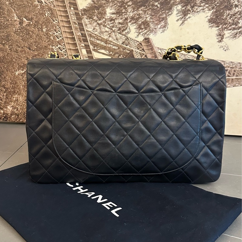 (MYMluxurybag) Chanel 黑金 max 33 背嫂袋 Beckham bag 全皮袋-11