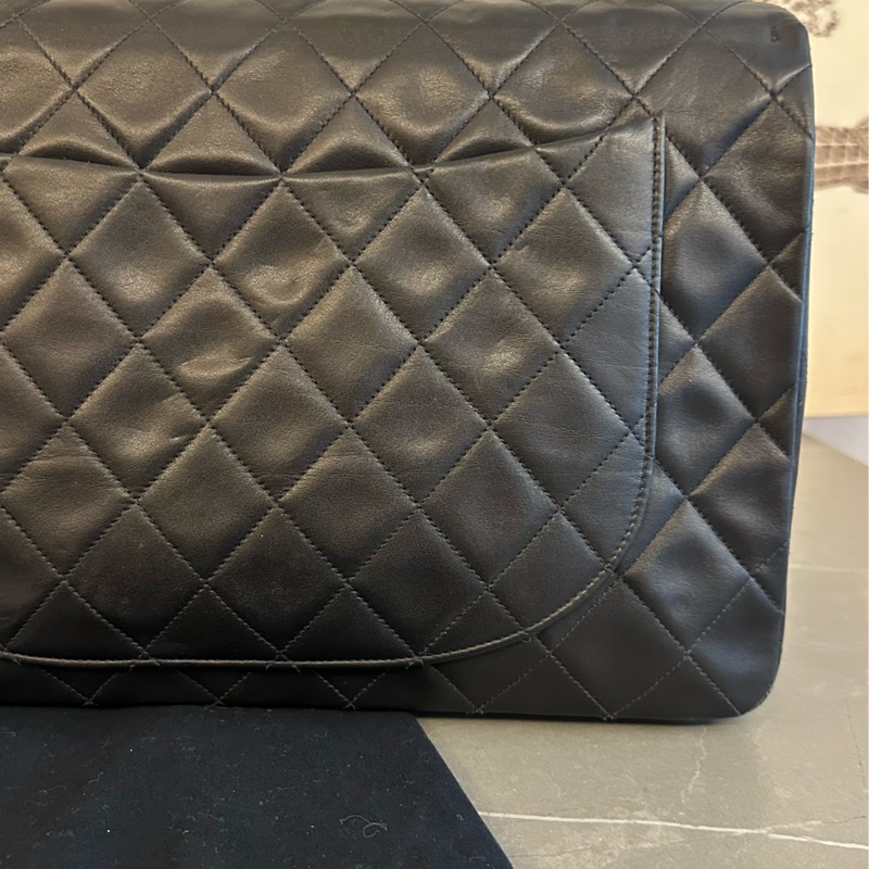 (MYMluxurybag) Chanel 黑金 max 33 背嫂袋 Beckham bag 全皮袋-14