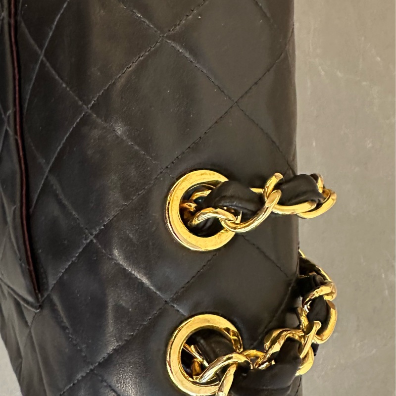 (MYMluxurybag) Chanel 黑金 max 33 背嫂袋 Beckham bag 全皮袋-17