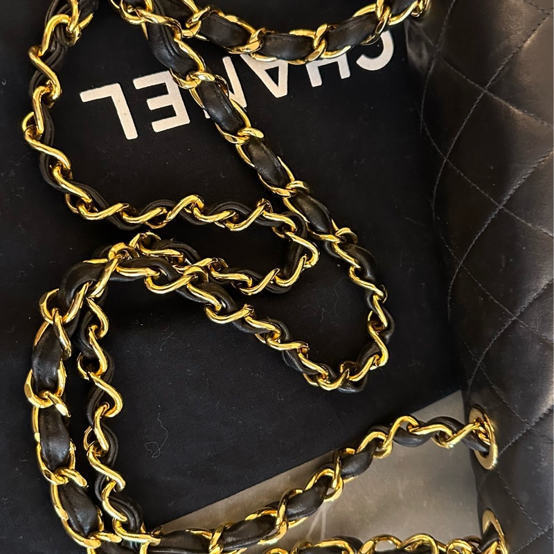 (MYMluxurybag) Chanel 黑金 max 33 背嫂袋 Beckham bag 全皮袋-18