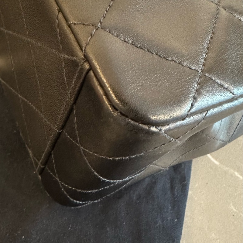 (MYMluxurybag) Chanel 黑金 max 33 背嫂袋 Beckham bag 全皮袋-20