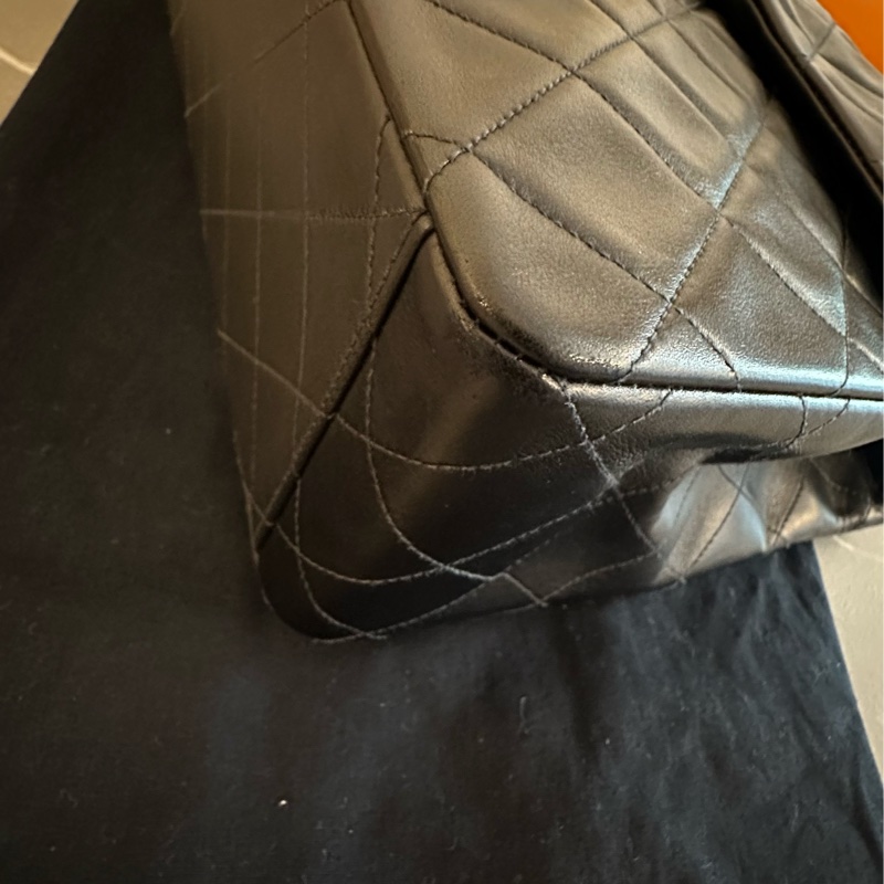 (MYMluxurybag) Chanel 黑金 max 33 背嫂袋 Beckham bag 全皮袋-21