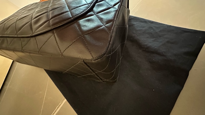 (MYMluxurybag) Chanel 黑金 max 33 背嫂袋 Beckham bag 全皮袋-23