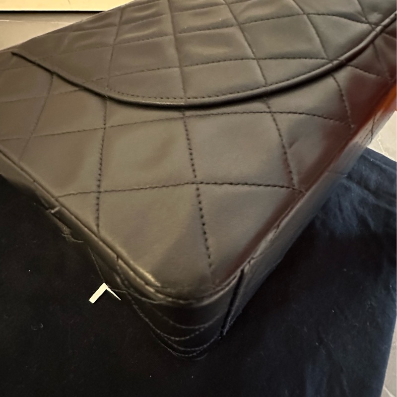 (MYMluxurybag) Chanel 黑金 max 33 背嫂袋 Beckham bag 全皮袋-24