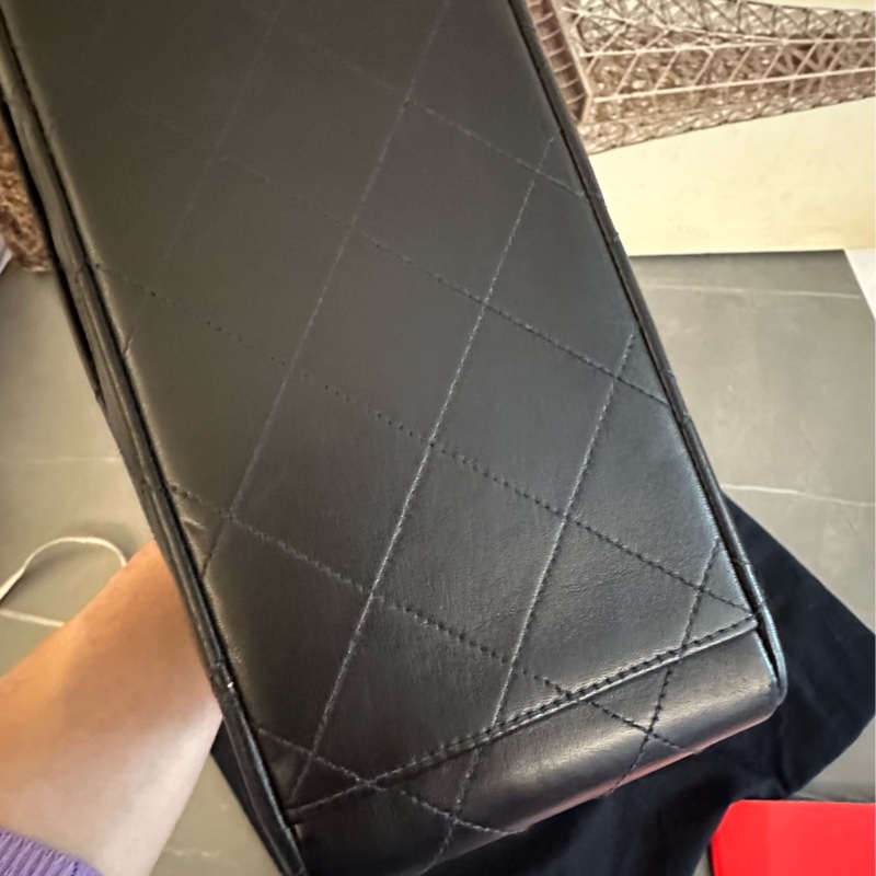 (MYMluxurybag) Chanel 黑金 max 33 背嫂袋 Beckham bag 全皮袋-25