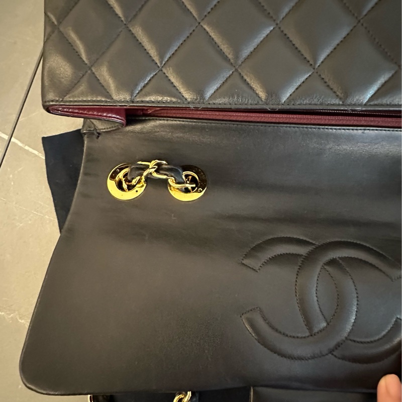 (MYMluxurybag) Chanel 黑金 max 33 背嫂袋 Beckham bag 全皮袋-33