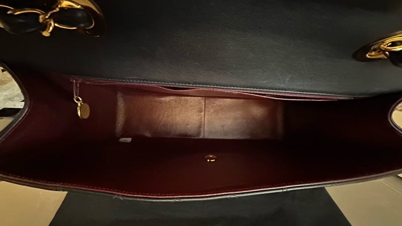 (MYMluxurybag) Chanel 黑金 max 33 背嫂袋 Beckham bag 全皮袋-39