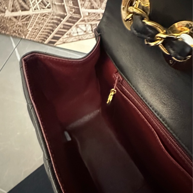 (MYMluxurybag) Chanel 黑金 max 33 背嫂袋 Beckham bag 全皮袋-44