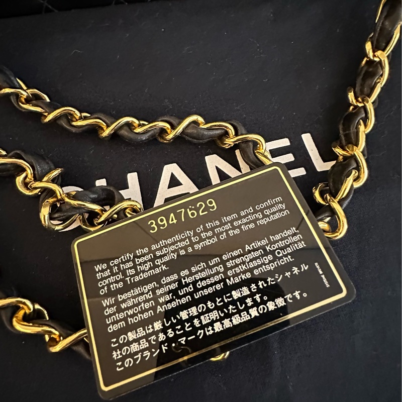 (MYMluxurybag) Chanel 黑金 max 33 背嫂袋 Beckham bag 全皮袋-46