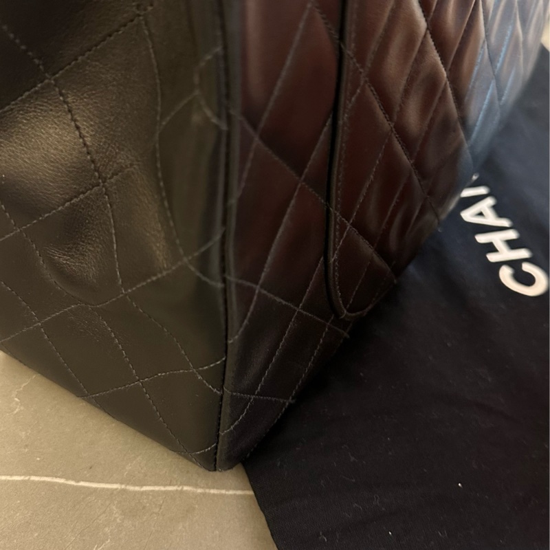 (MYMluxurybag) Chanel 黑金 max 33 背嫂袋 Beckham bag 全皮袋-48