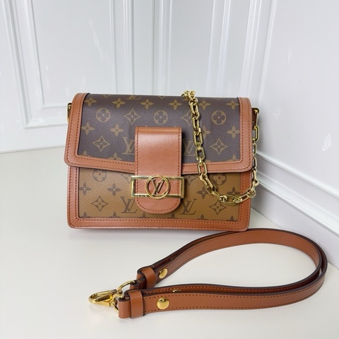 LV芯片款達芙妮中號鏈條包
