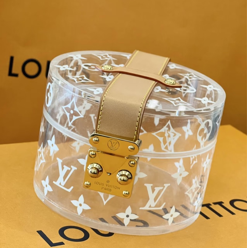 Louis Vuitton · 經典老花壓克力透明飾品盒 #玩家必備🔥-0