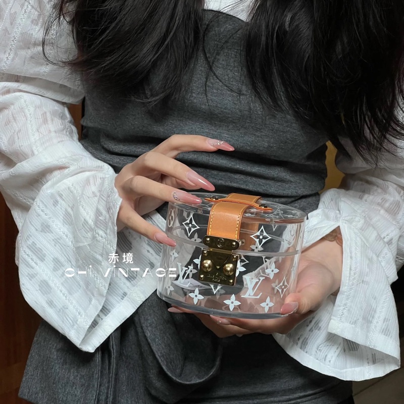 Louis Vuitton · 經典老花壓克力透明飾品盒 #玩家必備🔥-2