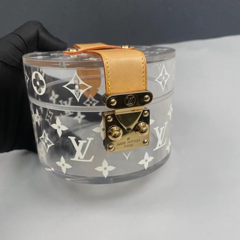 Louis Vuitton · 經典老花壓克力透明飾品盒 #玩家必備🔥-4