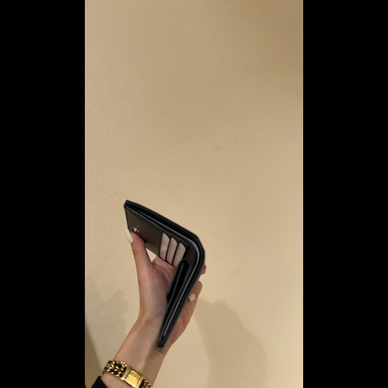 香奈兒 25a復刻版 對折短夾-5