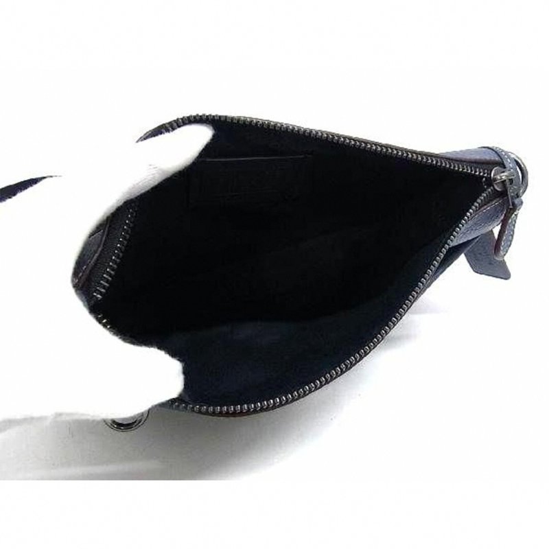 【COACH】SNOOPY聯名皮革翻蓋斜背包-藍色-0