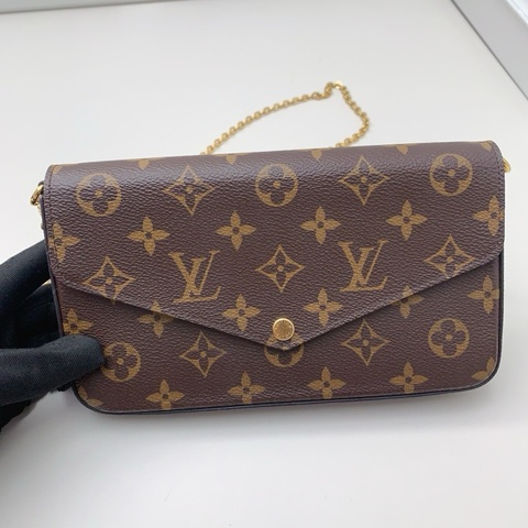 LV老花三合一鏈條包