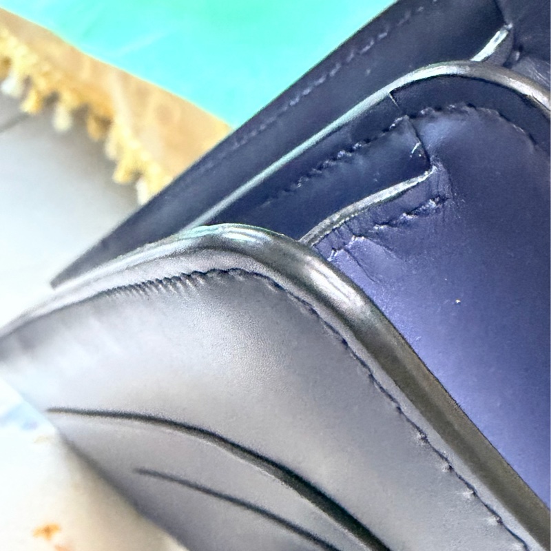 BVLGARI 寶格麗優雅經典銀鏈牛皮背包 27*19*6-5