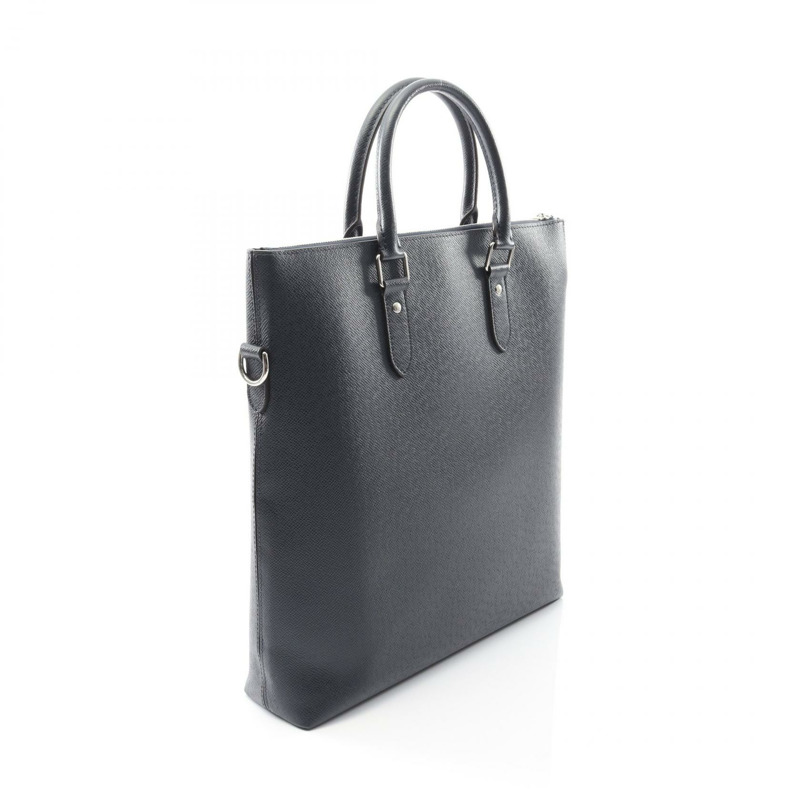 路易威登 Anton 手提單肩斜背包 M33432 Taiga 皮革 藍色海軍藍-1