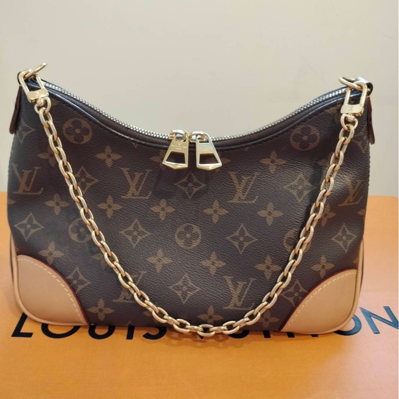 Louis Vuitton（路易威登）「牛角包」Boulogne 系列晶片款-20