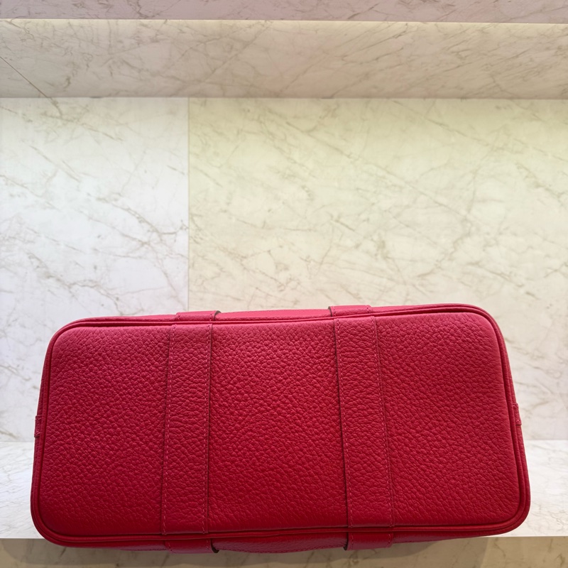 HERMES GARDEN PARTY30墨西哥玫瑰粉 三拼色 _ Y-4