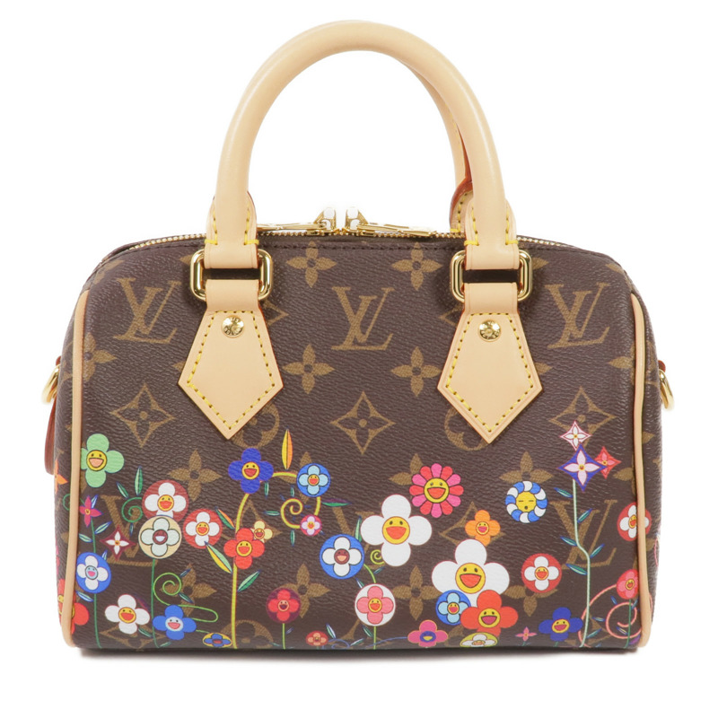 LOUIS VUITTON Monogram LV x TM Speedy Bandoulière 20金扣手挽肩背兩用袋-1