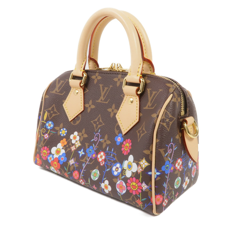 LOUIS VUITTON Monogram LV x TM Speedy Bandoulière 20金扣手挽肩背兩用袋-2